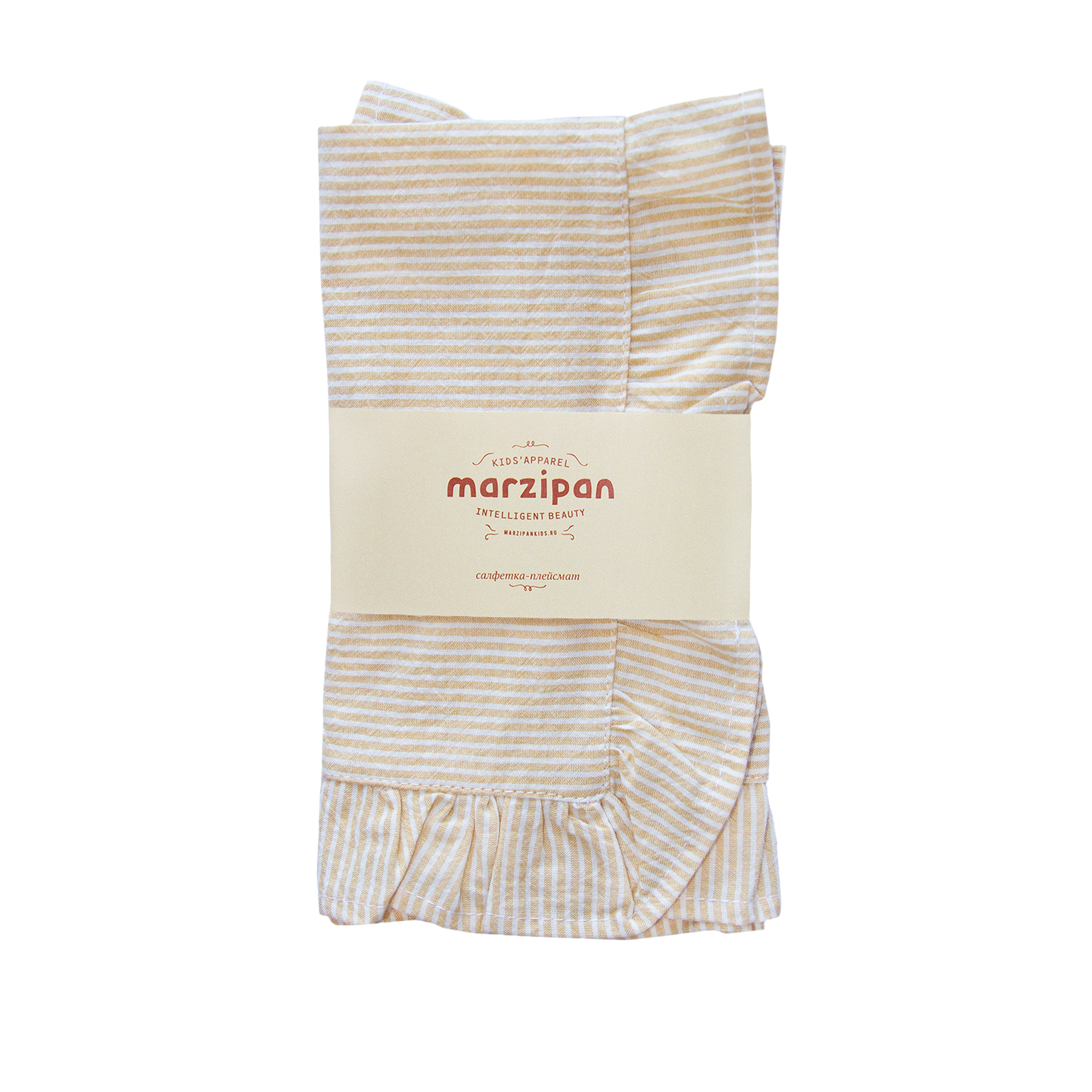 Салфетка-плейсмат с рюшей HONEY STRIP