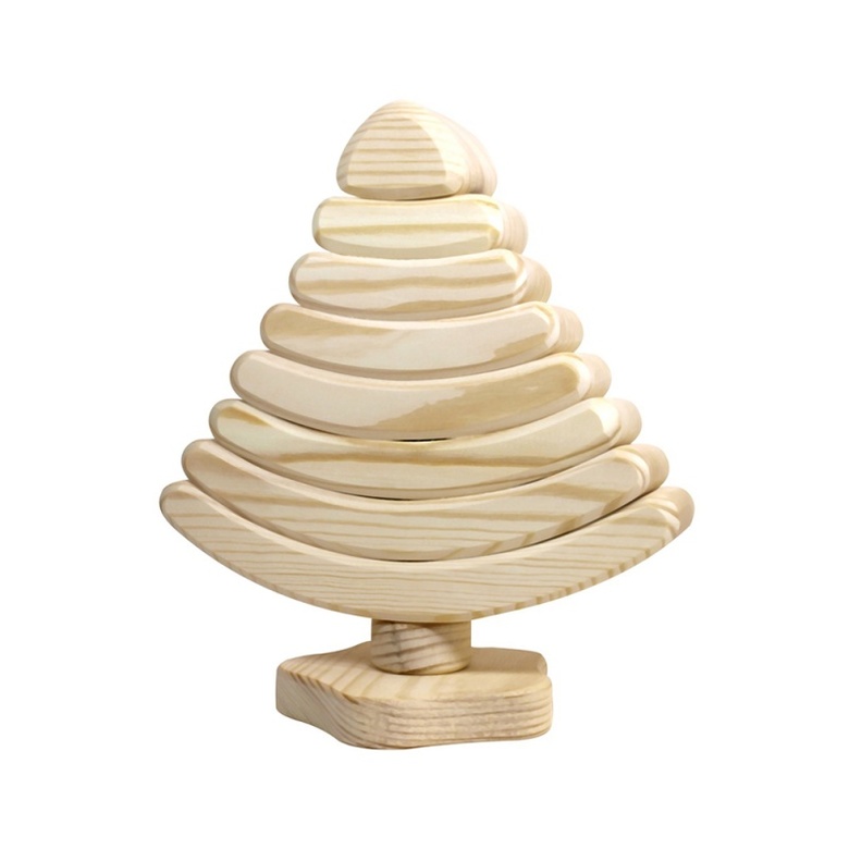 Пирамидка Ёлочка (неокрашенная)