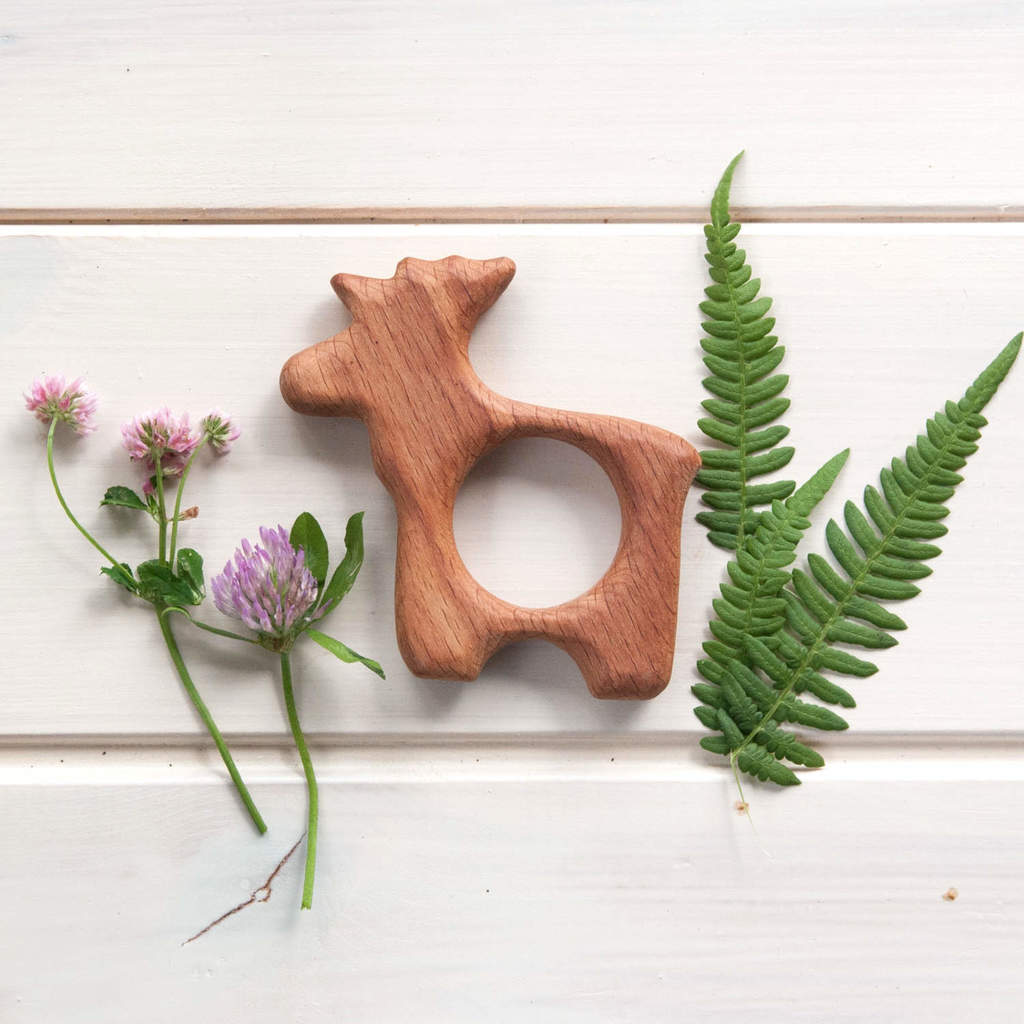 Деревянный Грызунок Лось