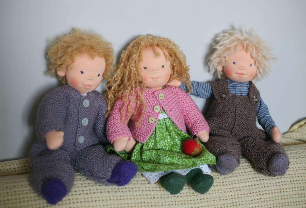 Кукла большая (блонди)