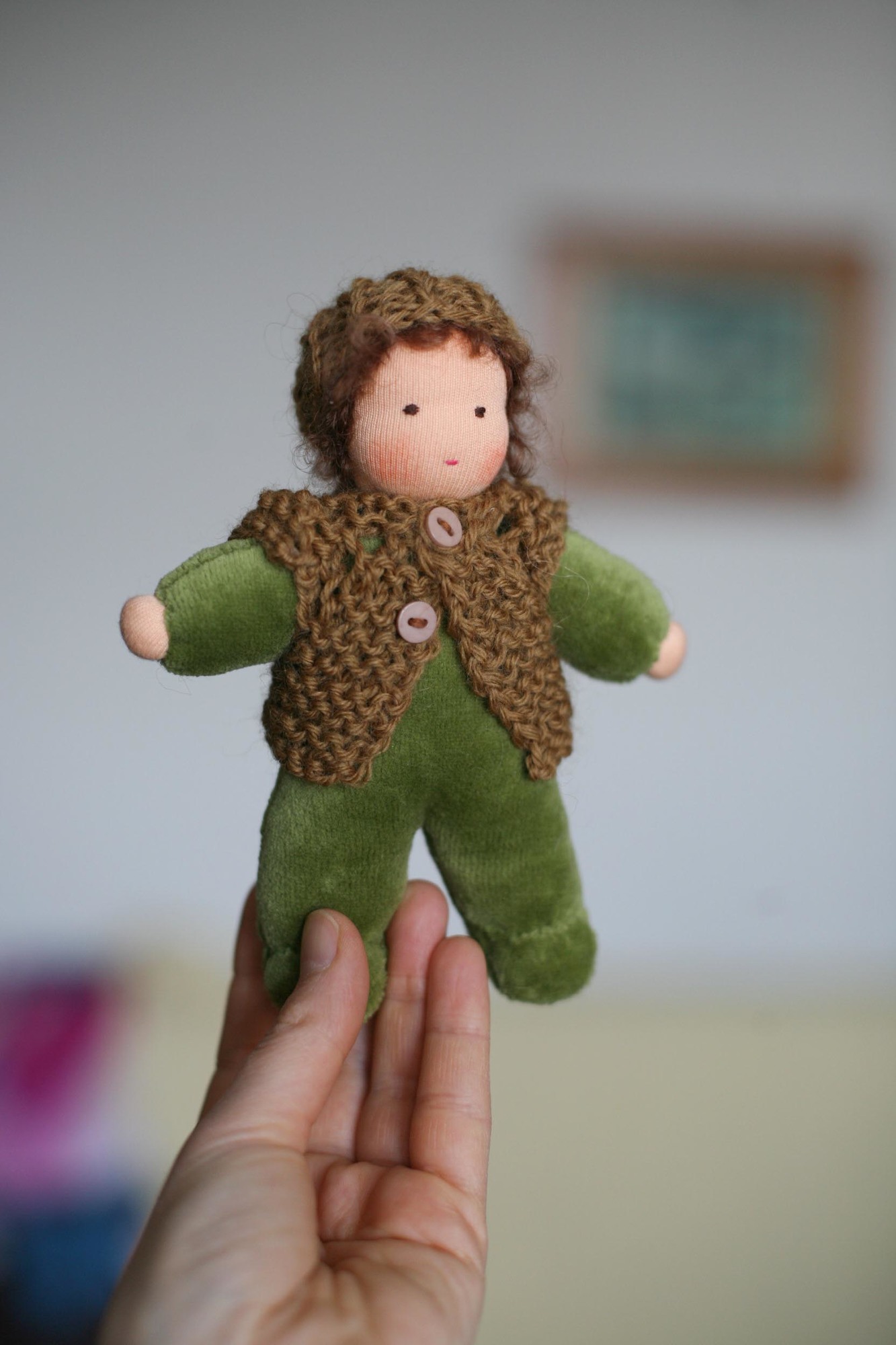 Кукла-малыш мальчик