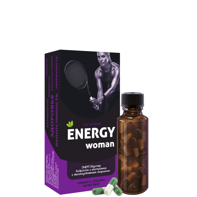 Энергокомплекс для женского здоровья "ENERGYwoman", Сиб-Крук, 32 кап.