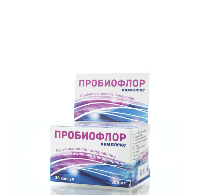 Пробиофлор Комплекс (бифидо- и лактобактерии с витамином С), Вектор-БиАльгам, 30 кап.