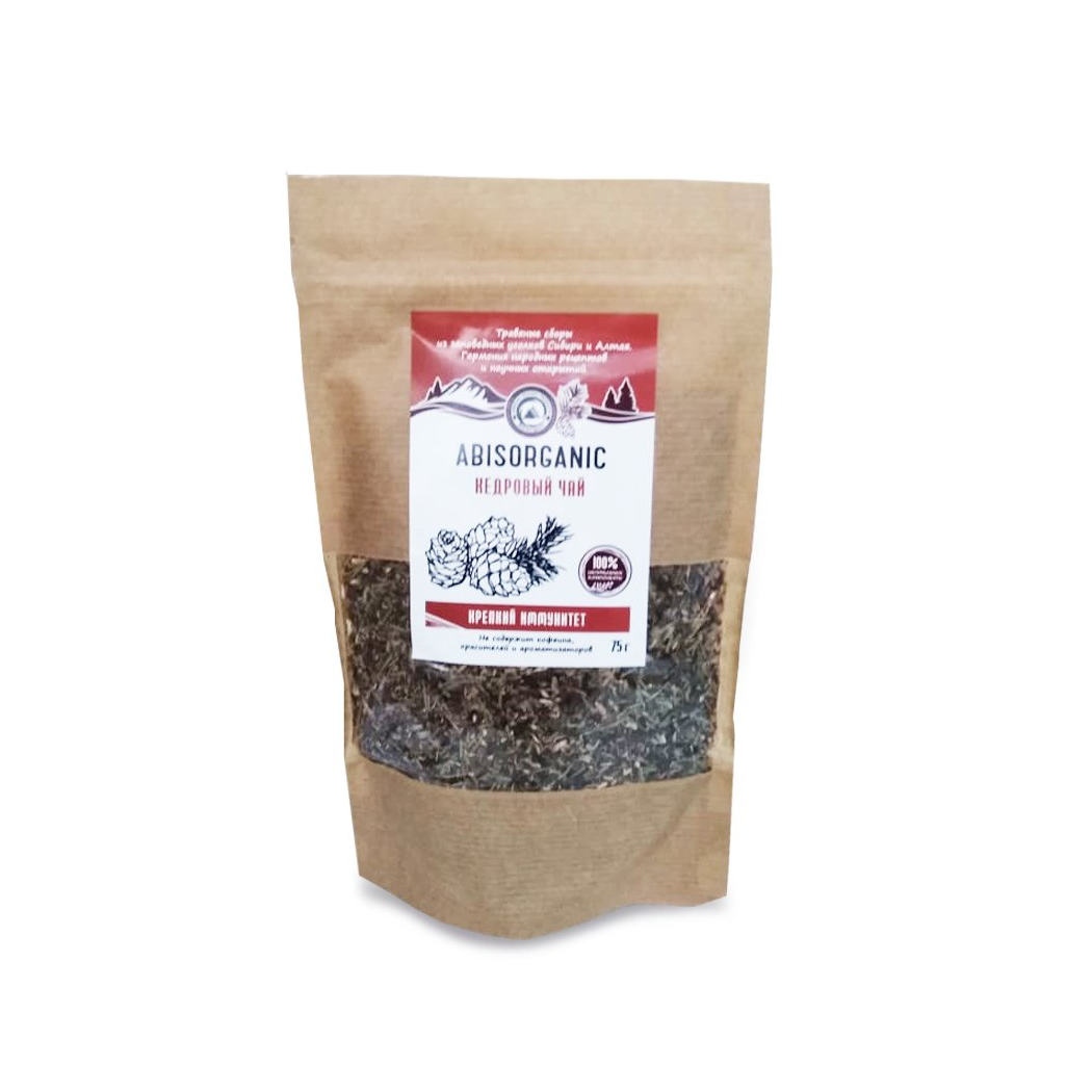 Травяной чай Abisorganic Кедровый, Абис, 75 г.