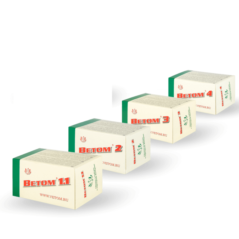 Ветом, курс в капсулах: 1.1, 2, 3, 4