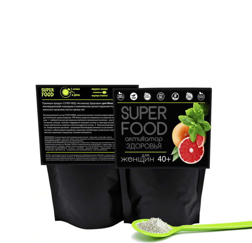 СуперФуд "Для Женщин 40+", Сиб-Крук, 100 гр