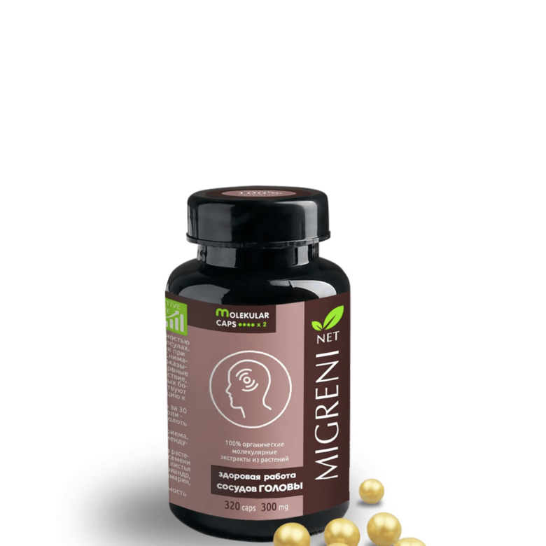 Капсулы МигрениНет, Сиб-Крук, 320 кап.