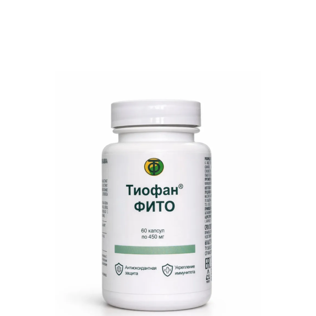 Тиофан Фито, антиоксидантный комплекс, 60 кап.