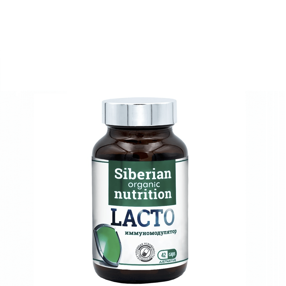 Симбиотик Lacto, Siberian Organic Nutrition, 42 кап.