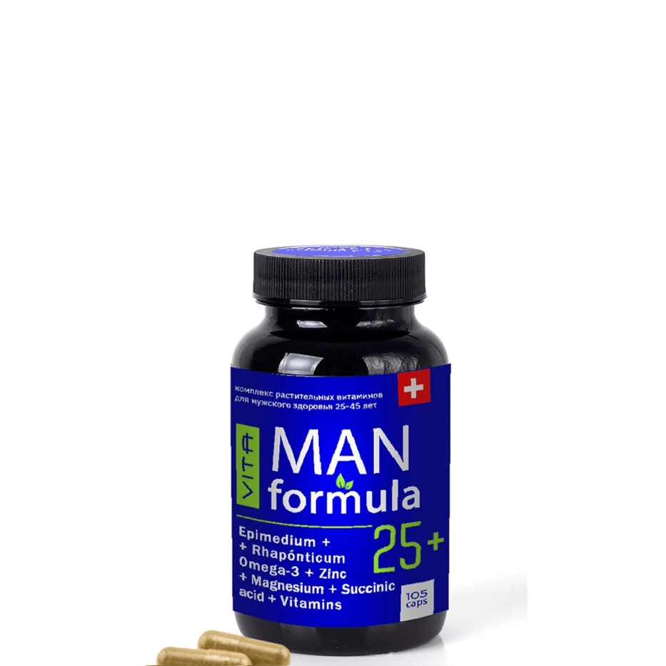 VITA man 25+, витаминный комплекс для мужчин, Сиб-Крук, 105 кап.