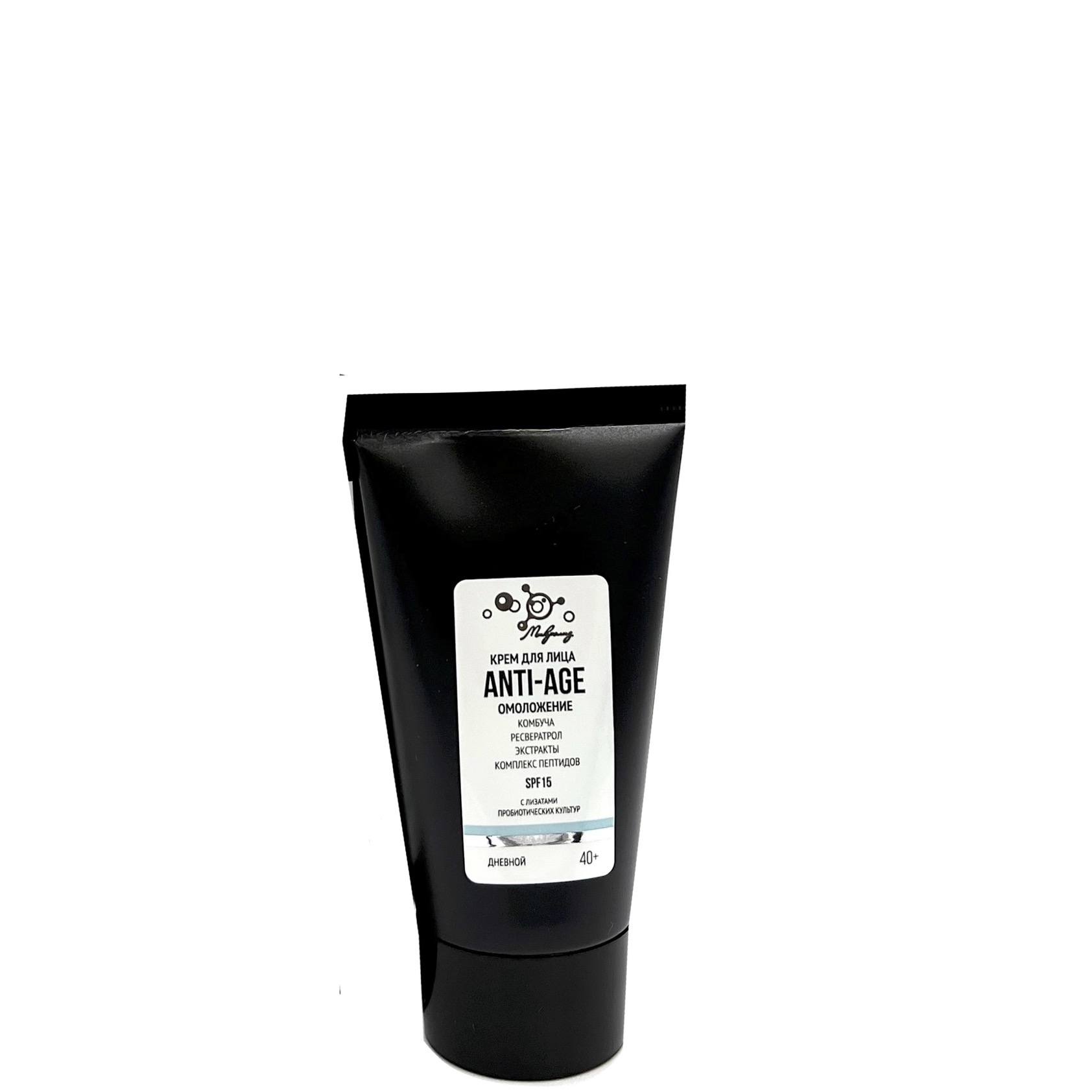 Крем для лица дневной ANTI-AGE 40+ с пептидами, SPF15, Микролиз, 50 мл
