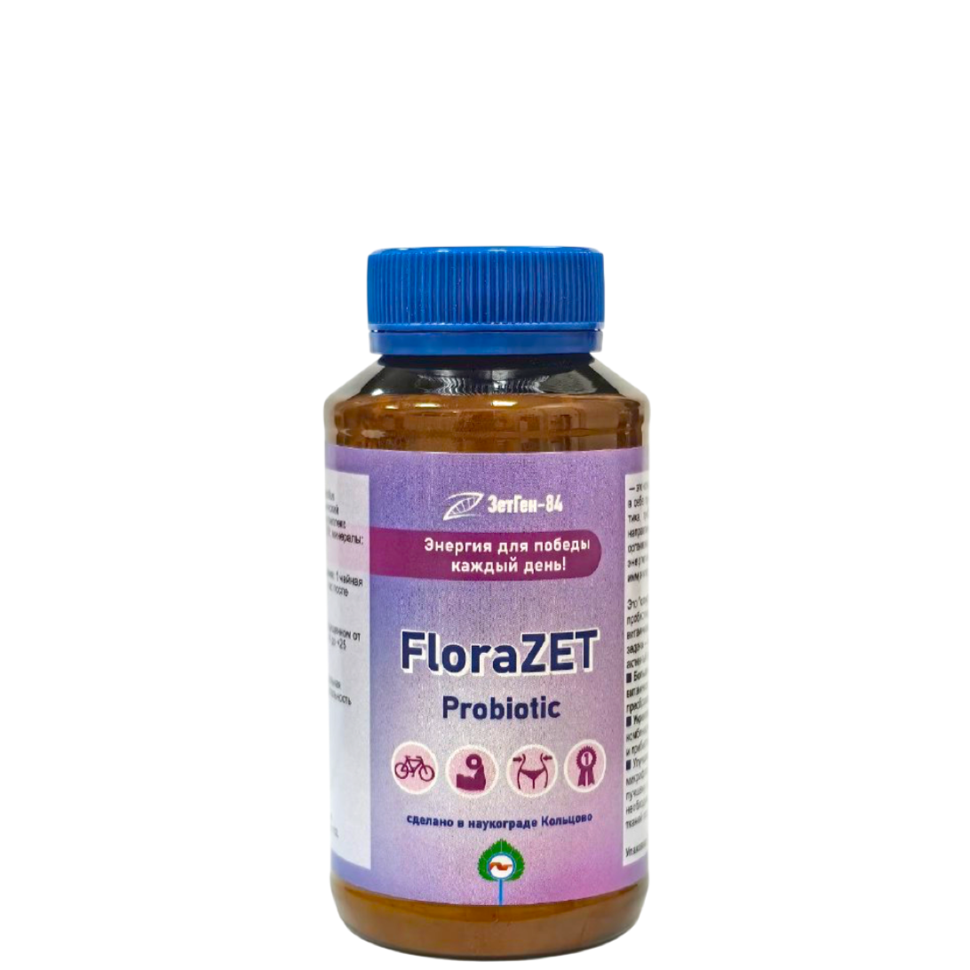 FloraZET,  пребиотический комплекс, ЗетГен, 100 г.
