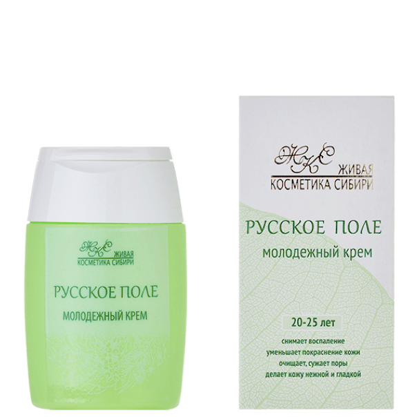 "Русское поле" молодежный профилактический крем, Живая косметика Сибири, 50 г