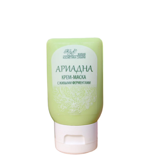 "Ариадна" крем-маска с коллагеназой 15+, Живая косметика Сибири, 50 г