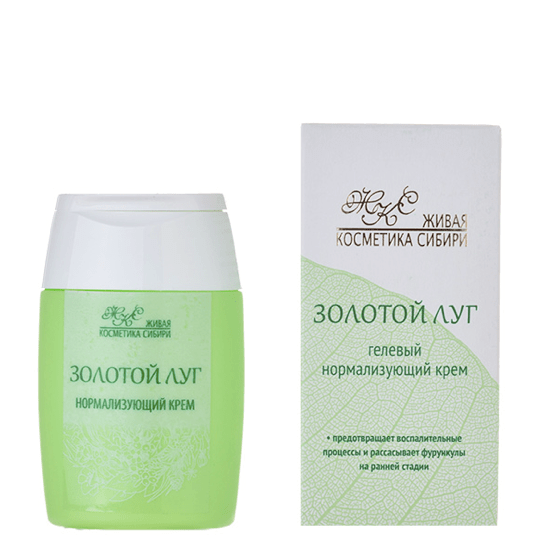 "Золотой луг" крем заживляющий, Живая косметика Сибири,  50 г
