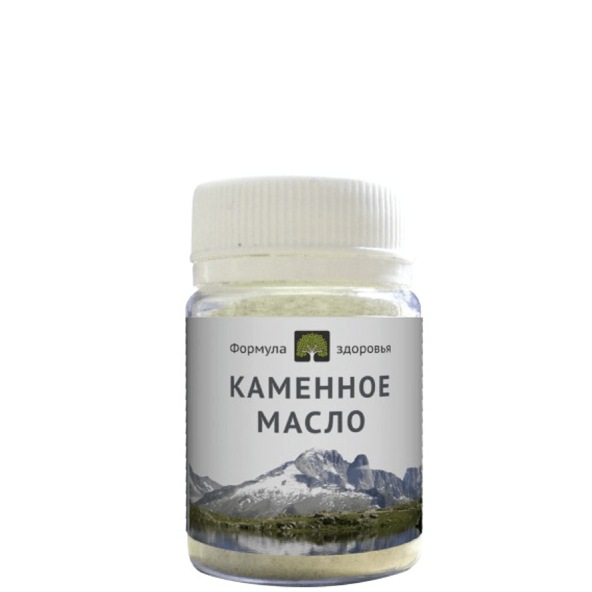 Каменное масло (минерал), Формула здоровья