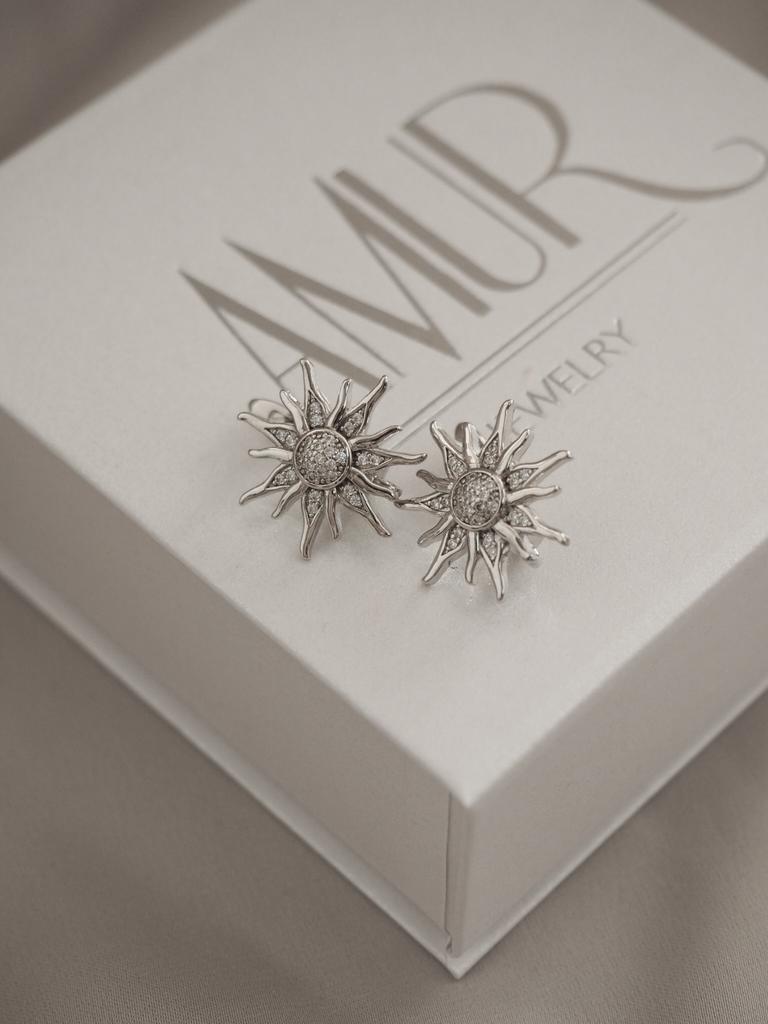 Серьги Солнце