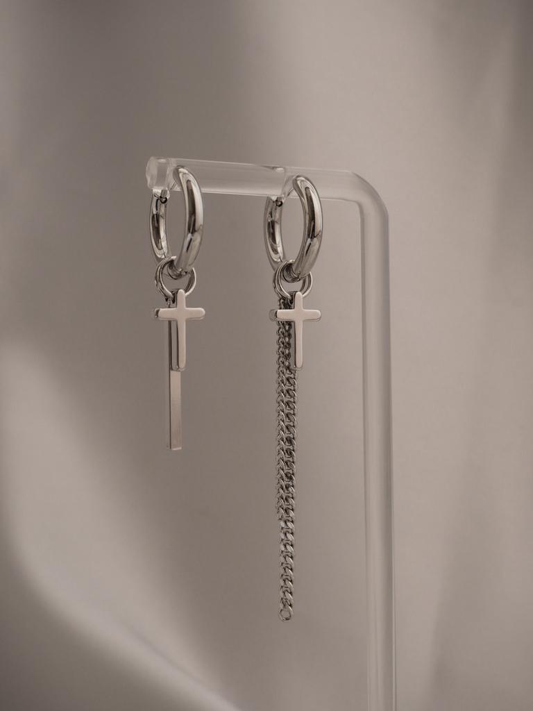 Серьги-конструктор с 4 подвесками