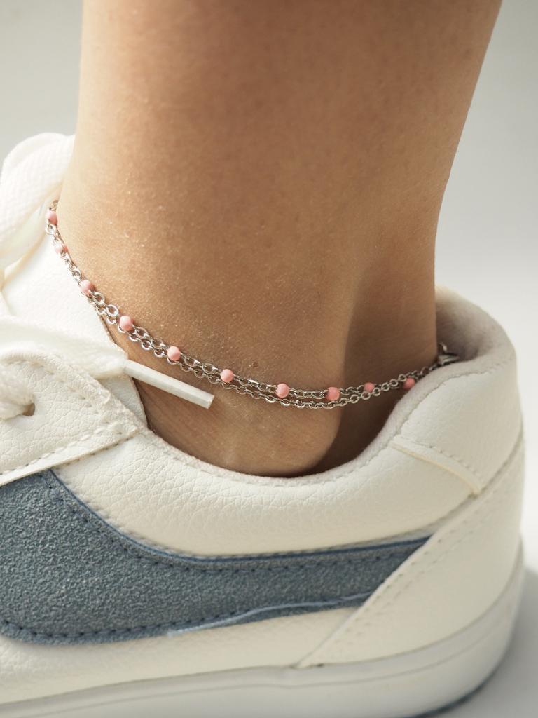 Браслет на ногу из стали