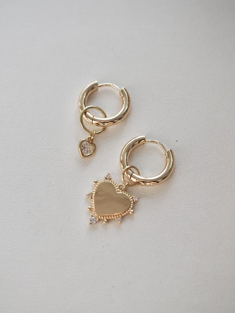 Асимметричные серьги-трансформеры