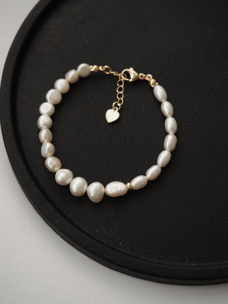Браслет из натурального жемчуга
