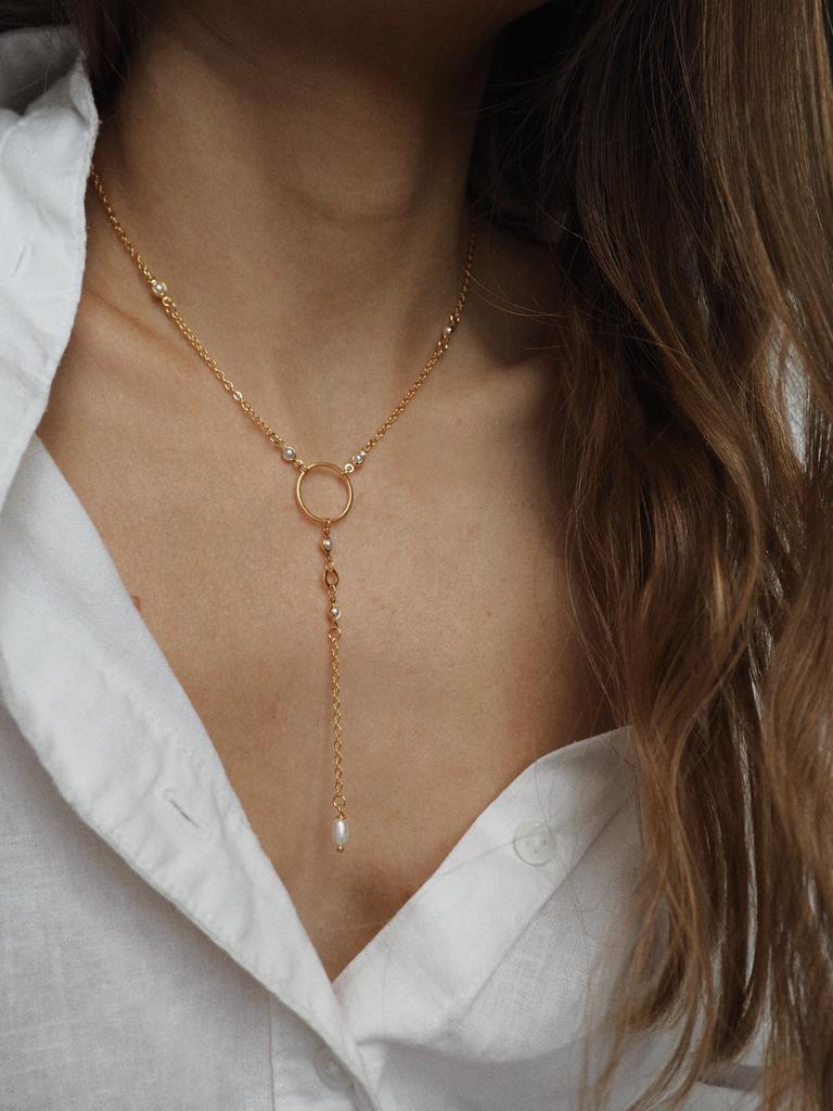 Колье-галстук