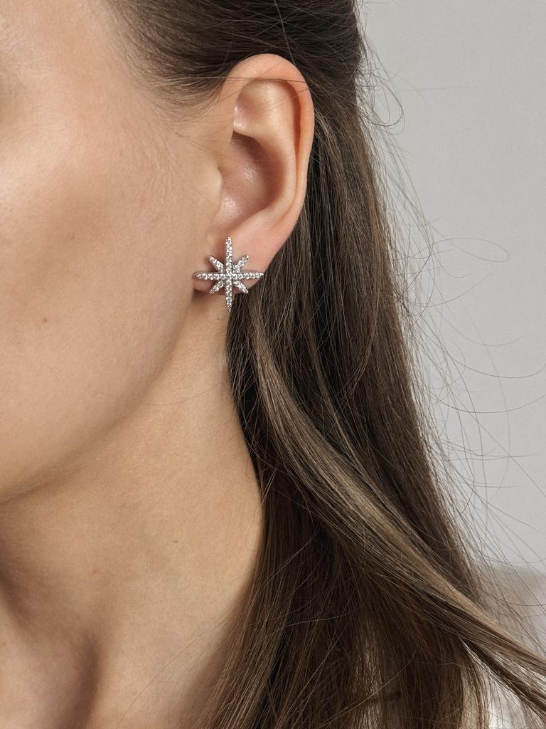 Серьги NORTH STAR Silver