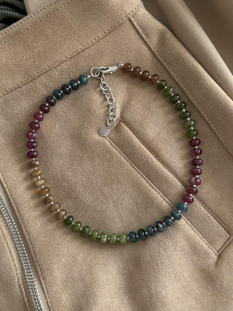Чокер из камней TOURMALINE