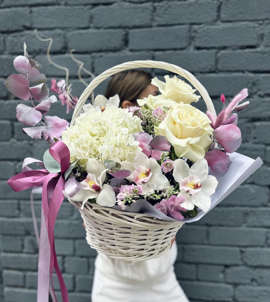 Корзина с цветами