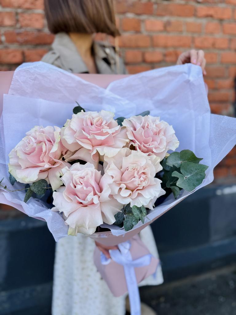 Розовая французская роза