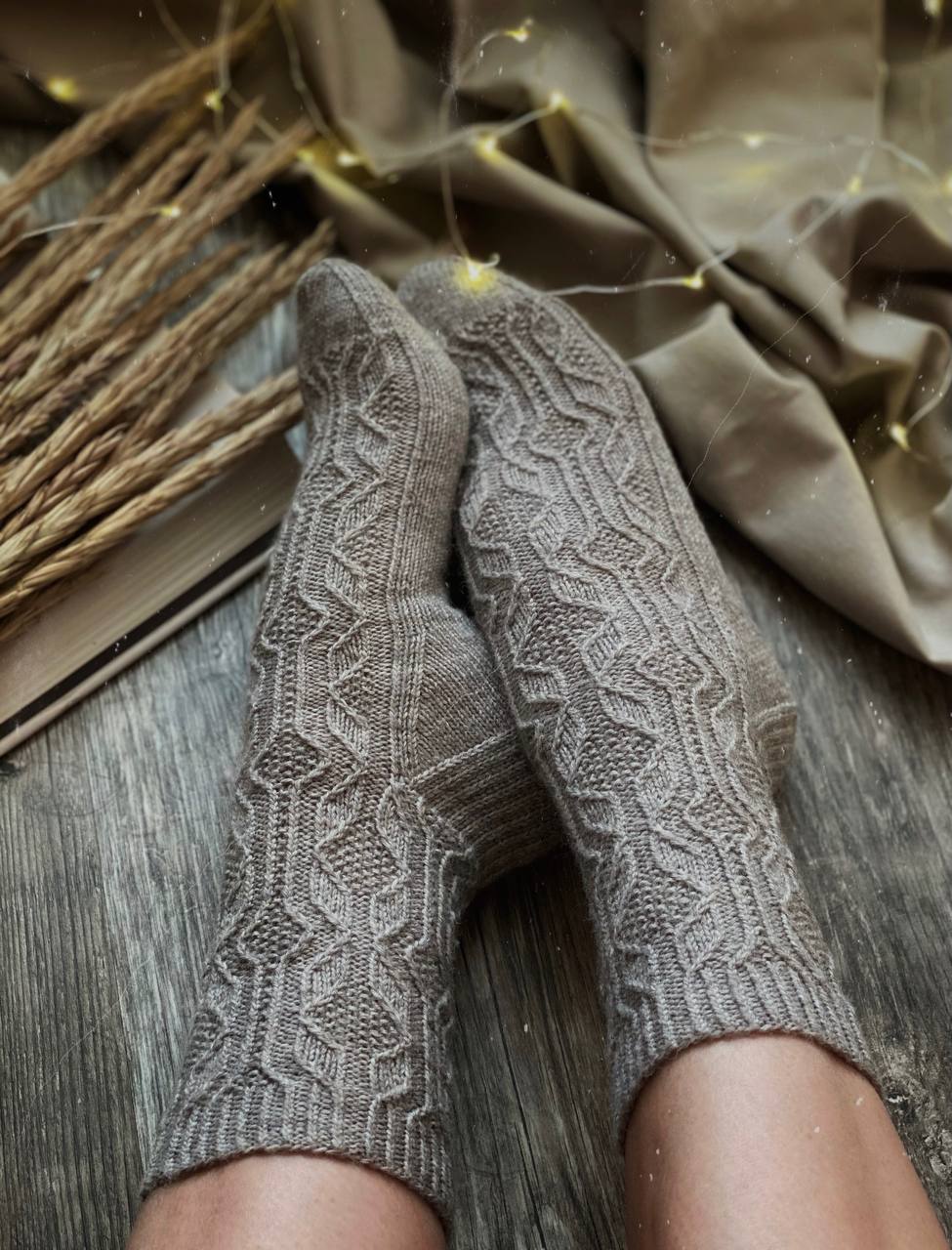 Mастер-класс #AURORA_SOCKS