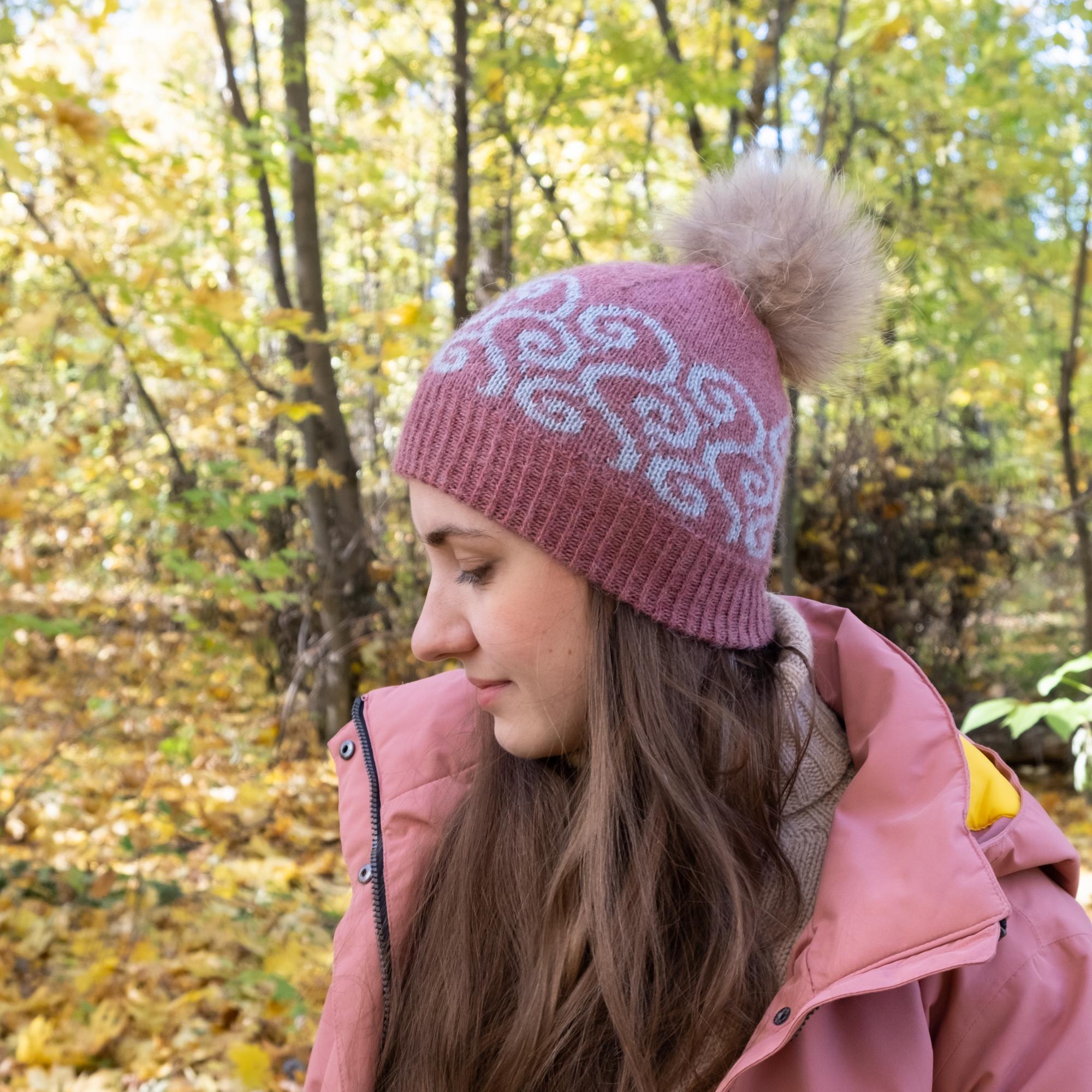 Курс Шапка двойным жаккардом