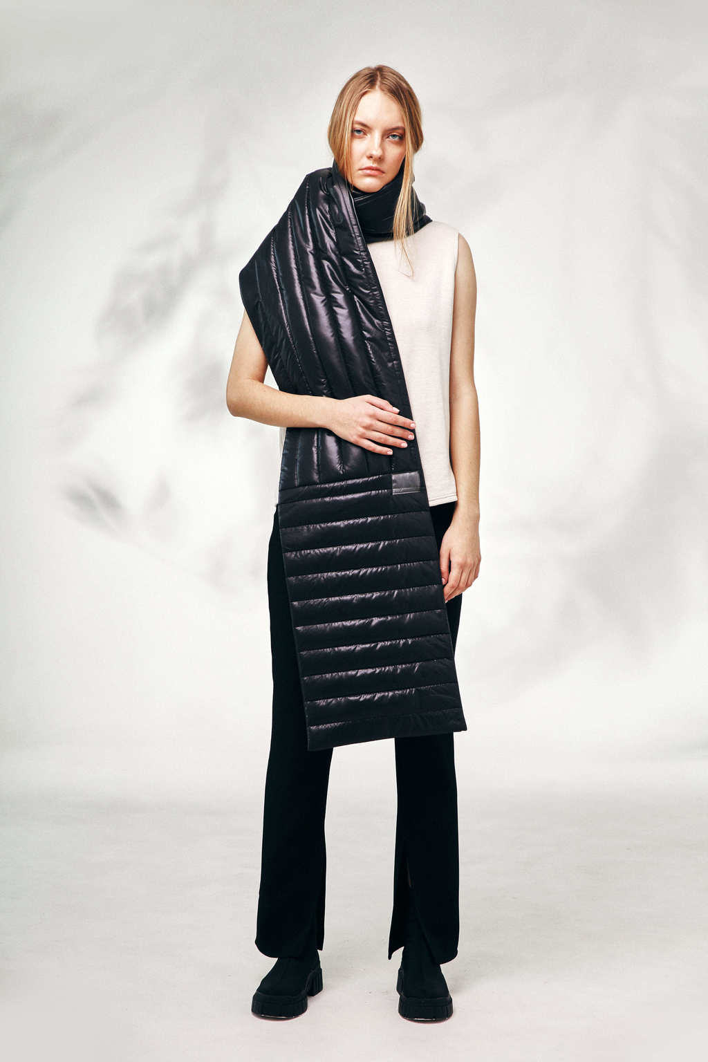 Шарф «PLY» черный