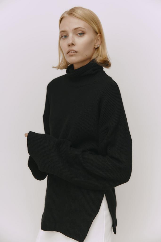 Свитер «SPACE» черный