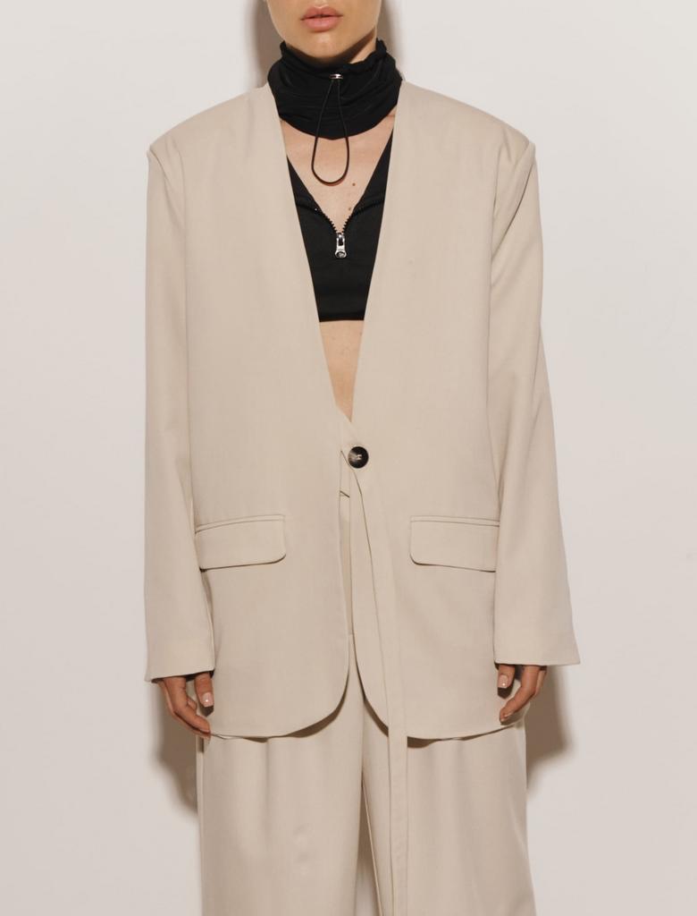 Блейзер «PLAY» бежевый