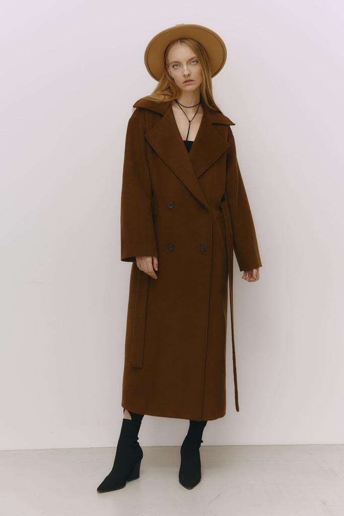 Пальто "OVERCOAT" табачный