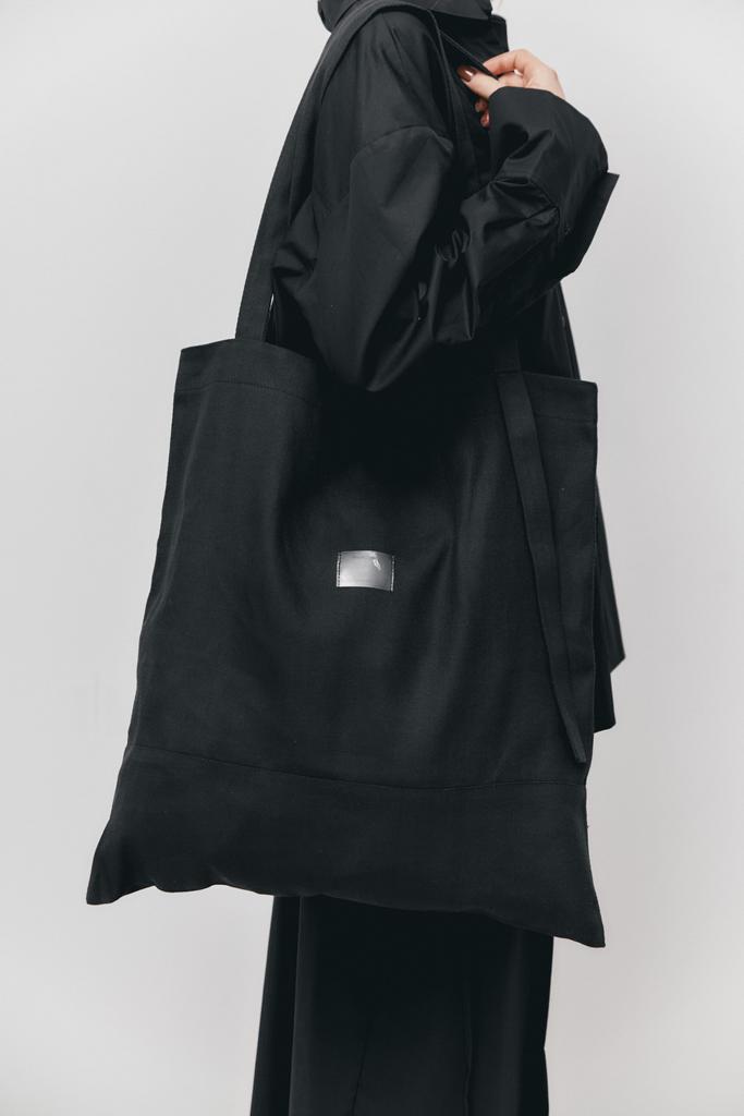 Шоппер "SHOPP" черный