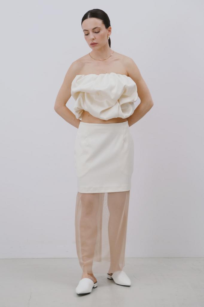 Юбка "JOY" бежевый