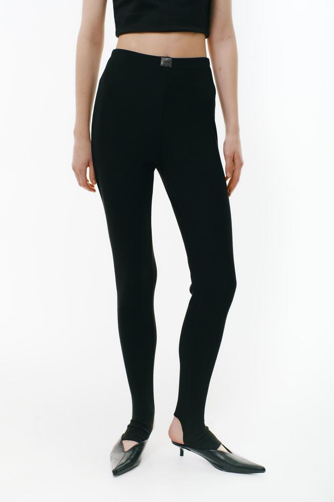 Леггинсы с открытой пяткой