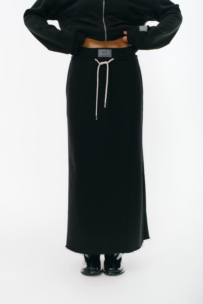 Юбка из хлопка в А-силуэте