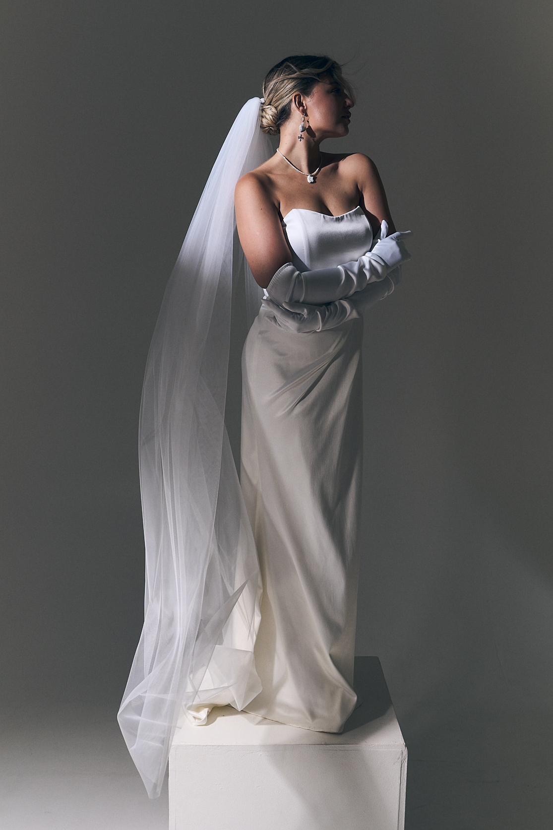 Классическая однослойная фата в пол