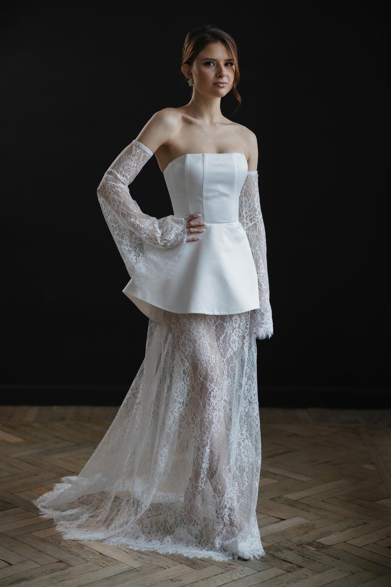 Свадебное платье Маргот и юбка