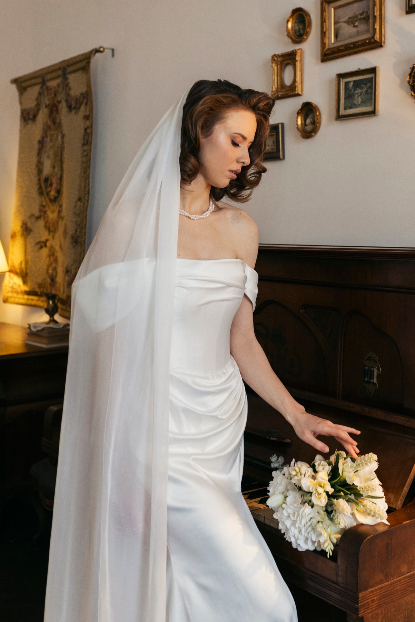 Фата из шифона