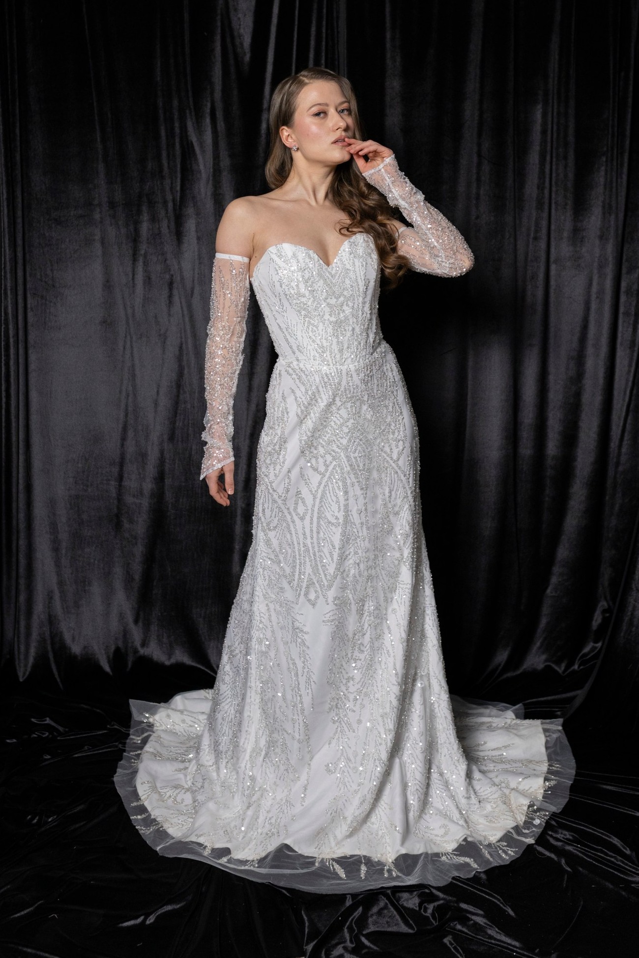 Свадебное платье Армани