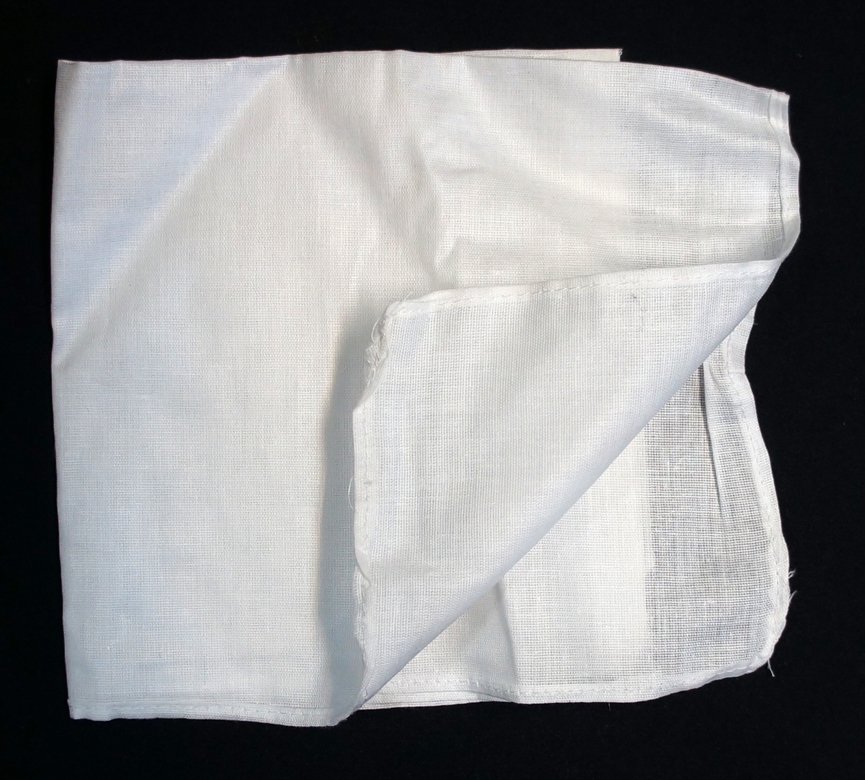 Платок носовой (белый, бязь) 35х35 см