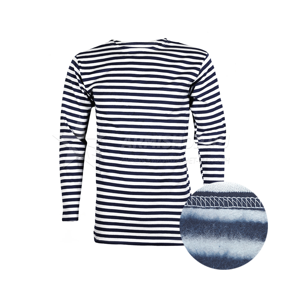 Тельняшка синяя (с начесом). Зимняя