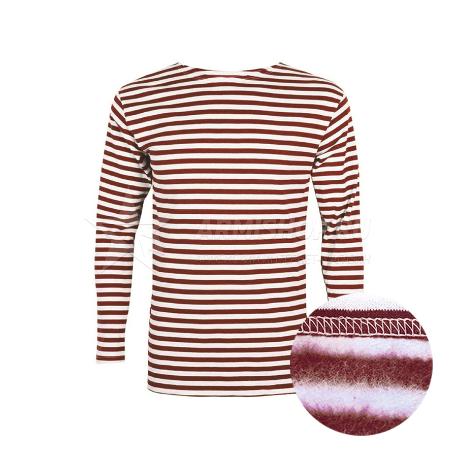 Тельняшка краповая (с начесом). Зимняя