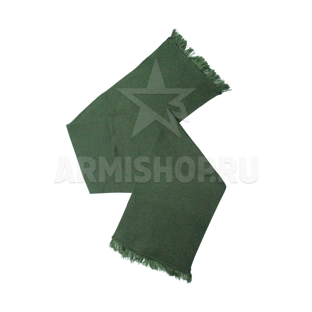 Шарф кашне оливковый МО