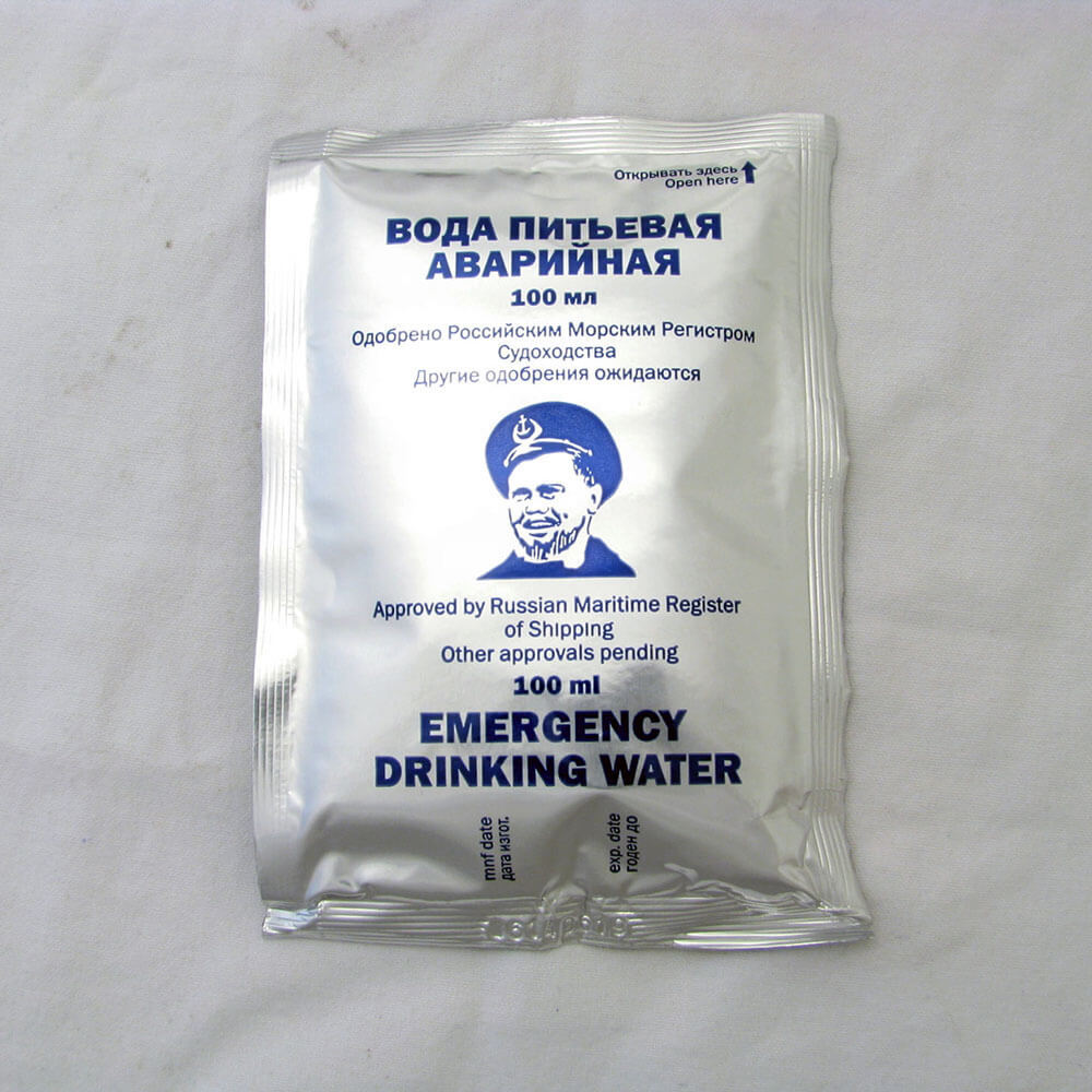 Вода питьевая аварийная