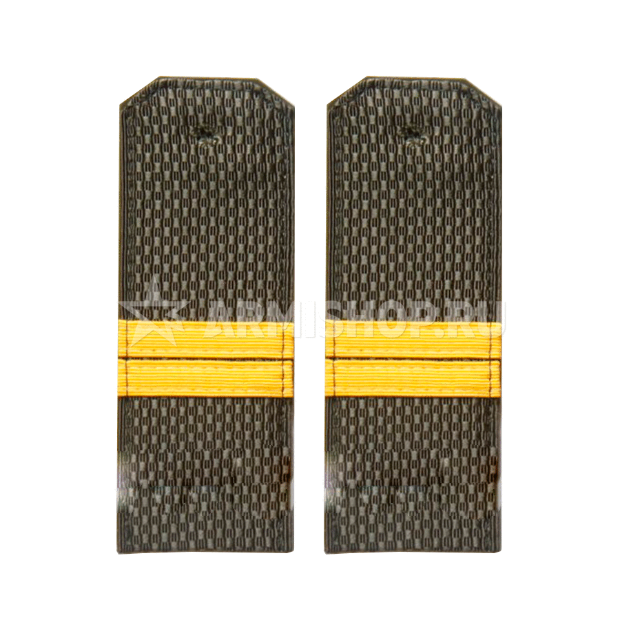 Погоны МО Оливковые Младший Сержант галун (Пластик)